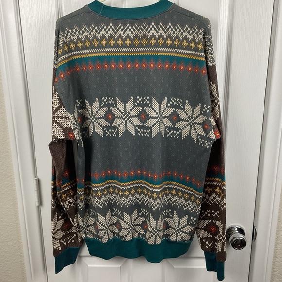 Pre-Owned GarmentOne Men’s Dungeons and Dragons Faux Ugly Sweater, Size M - Picture 3 of 4